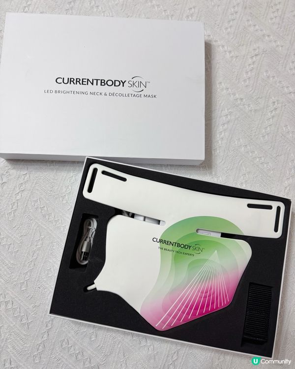 率先試用😍全新CurrentBody Skin面膜儀