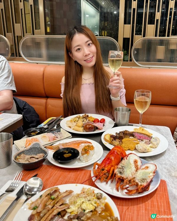超人氣帝都酒店自助晚餐💕