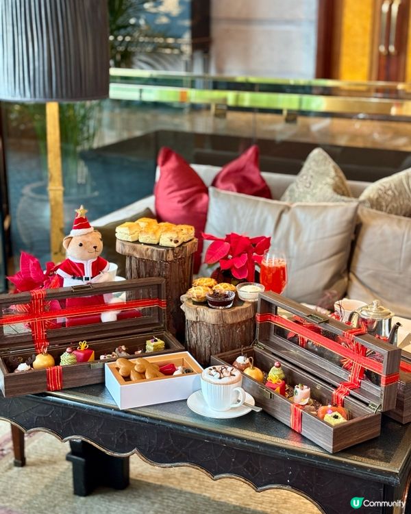 Conrad 聖誕下午茶😍