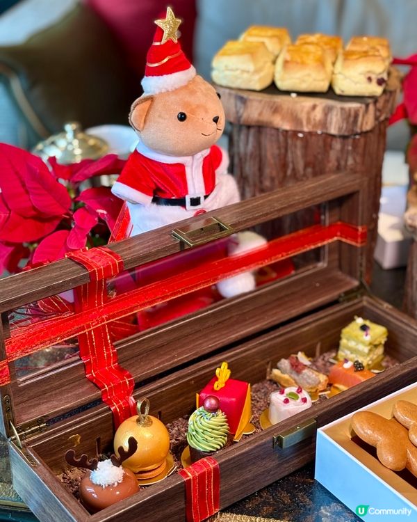 Conrad 聖誕下午茶😍