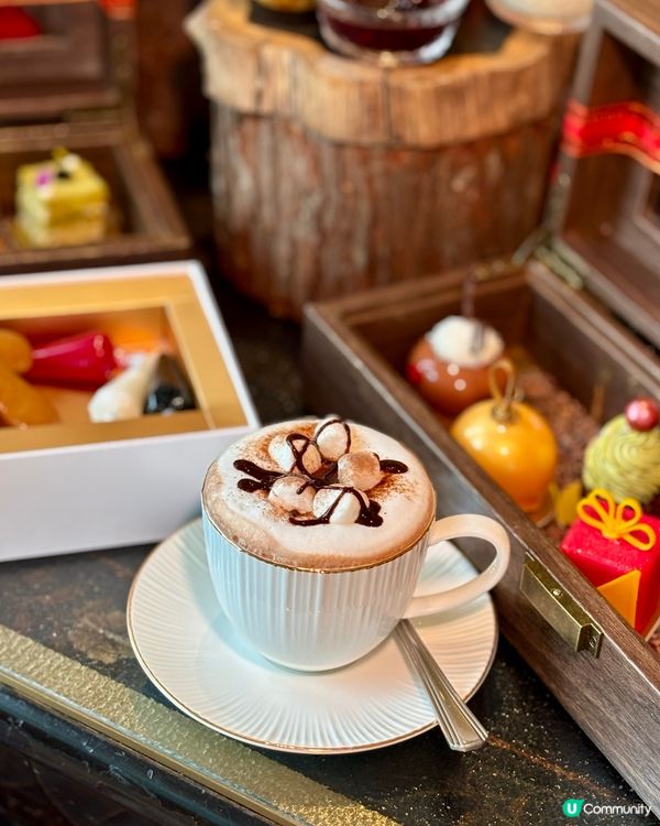 Conrad 聖誕下午茶😍