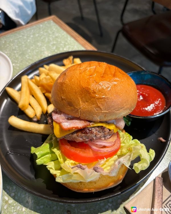 啖啖肉汁🤤港島區出色安格斯牛漢堡包🍔