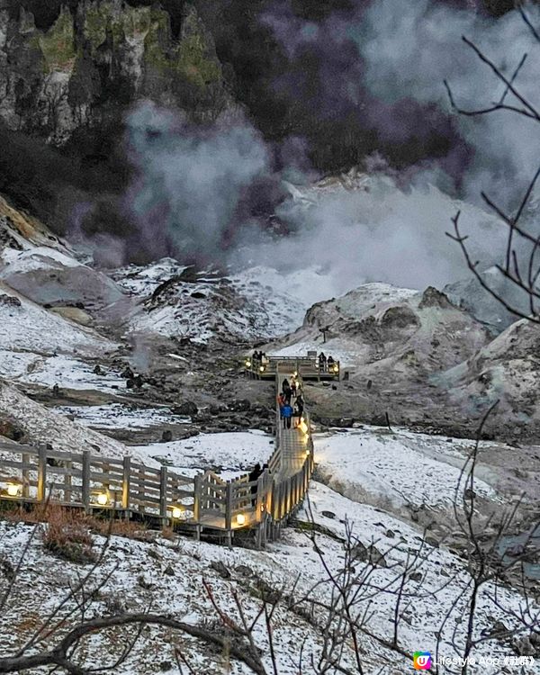 【進入另外一個世界的火山口遺跡】