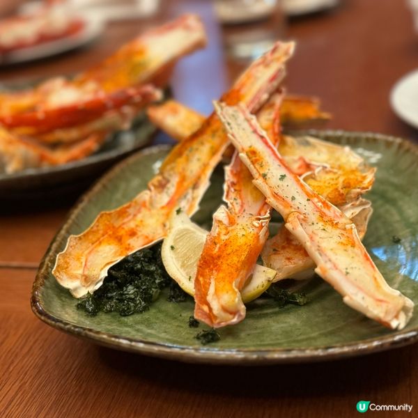 炙燒帝王蟹蟹腳