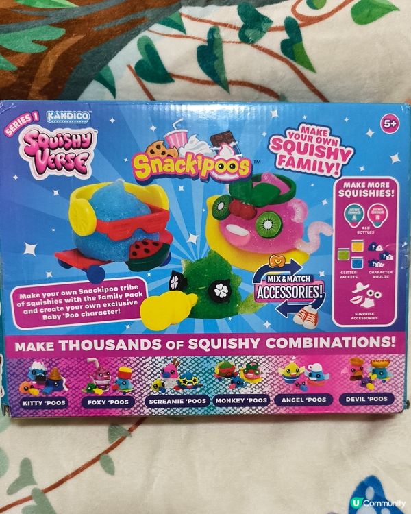 Squishy verse 盲盒自製獨一無二squishy