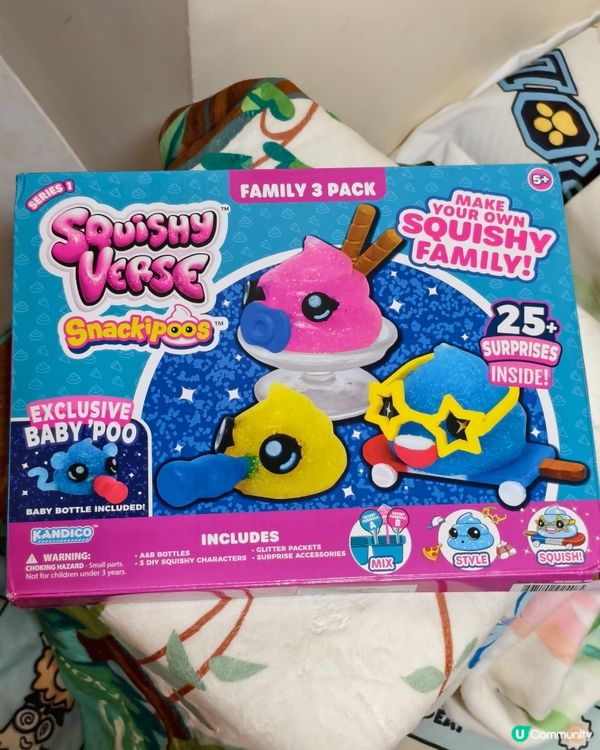 Squishy verse 盲盒自製獨一無二squishy