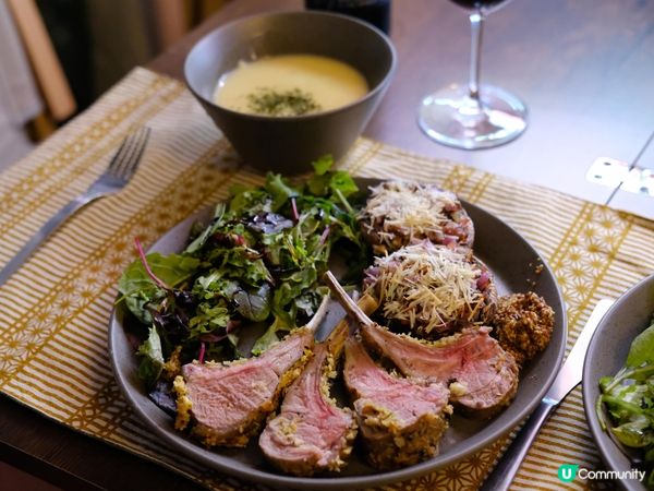 週末輕鬆法式焗羊架😋  簡單食譜，在家享受