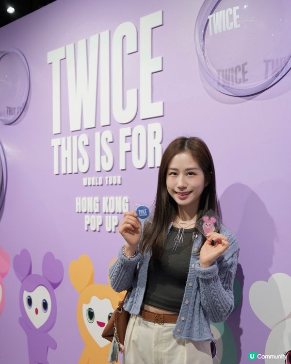 TWICE POPUP 💙打卡重點📸