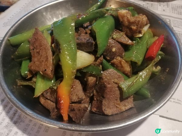 豉椒炒 豬肝 排骨 