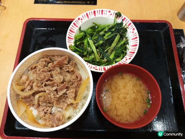 日本平民食堂，CP值高的牛肉飯