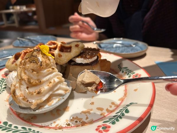 圓方吸睛甜品 窩夫 刨冰