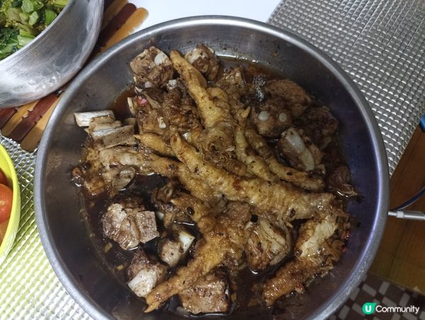 豉汁蒜蓉蒸鳳爪排骨