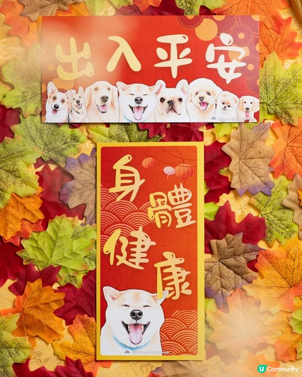寵物揮春，新年新驚喜！🐶🧧