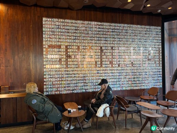 上海星巴克烘焙工坊☕️✨全球規模最大😍