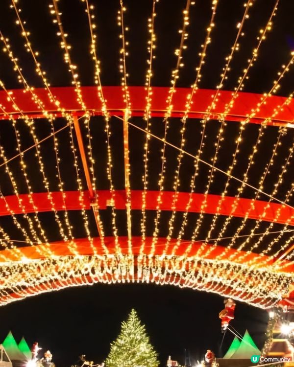 市集行兼聖誕樹燈飾🫰🏻