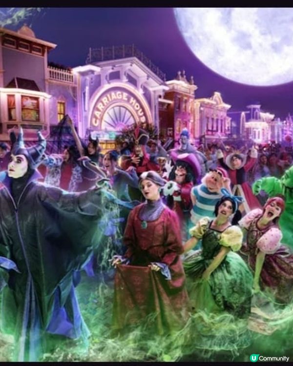 迪士尼樂園Helloween 萬聖節派對