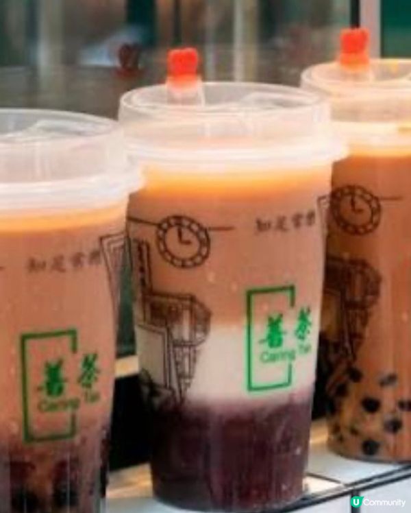 天仁茗茶的珍珠奶茶飲品
