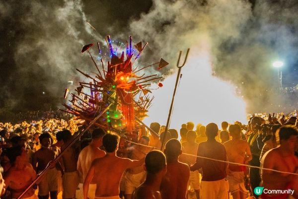 廣東梅州市豐順噴火🔥龍