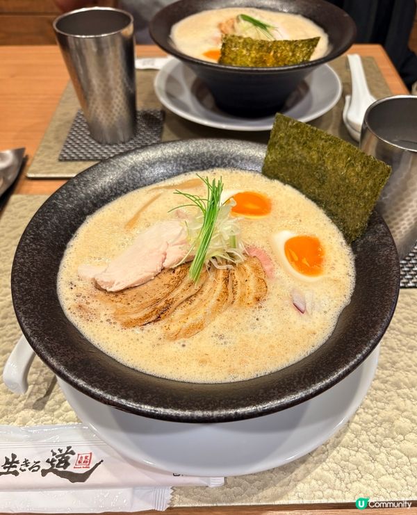 大阪心齋橋人氣拉麵店-雞白湯愛好者必訪