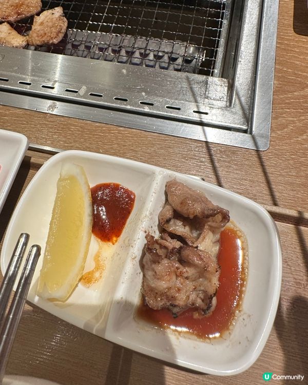 午餐享受燒肉😍