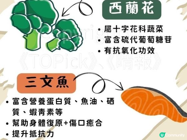 三文魚西蘭花全麥金蒜扁意粉