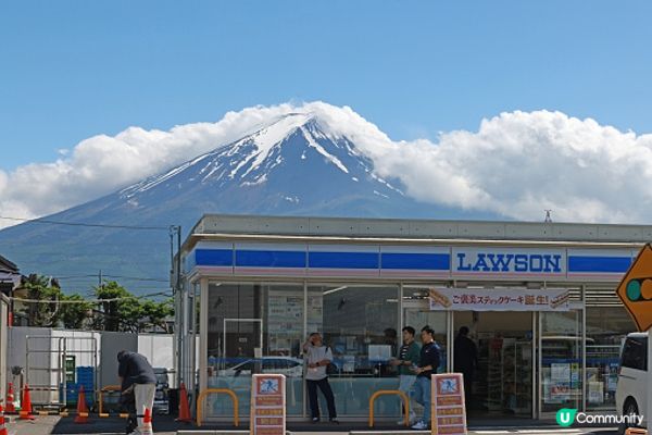 聽說一年看到富士山的機會只有1/3，看到全貌的是運氣爆表的人