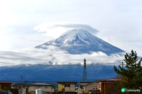 「傳說如果看到富士山，一整年都將被幸運之神眷顧」