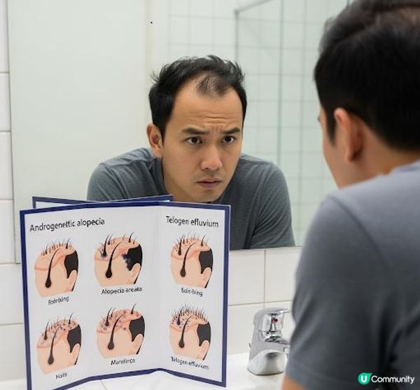 1分鐘脫髮類型測試