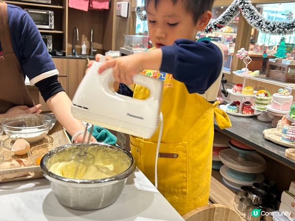 有得食有得玩 聖誕蛋糕親子工作坊