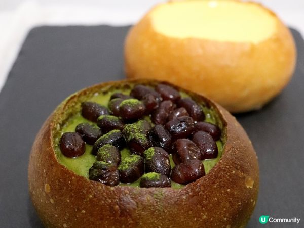 京都抹茶紅豆麻糬包💚