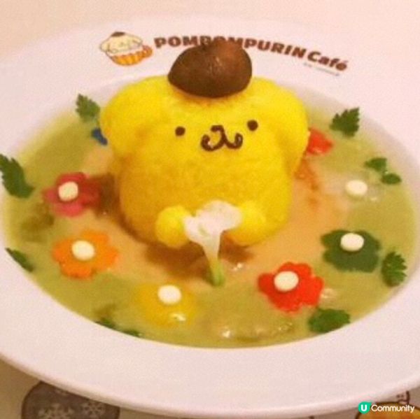 日本布丁狗主題餐廳，布丁狗湯飯造型，精緻可愛，打卡一流