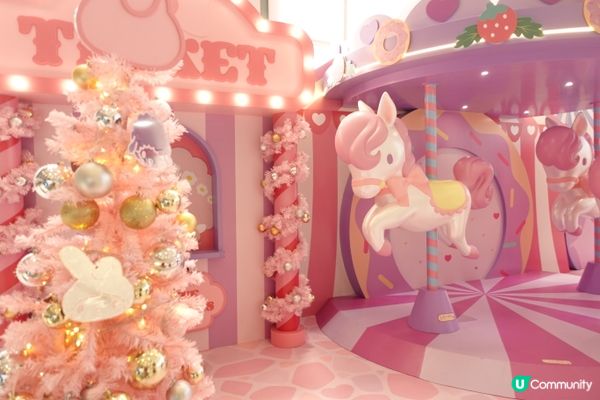 超可愛人氣 Melody 置富商場同大家過浪漫粉紅系