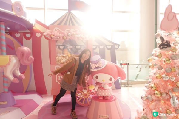 超可愛人氣 Melody 置富商場同大家過浪漫粉紅系