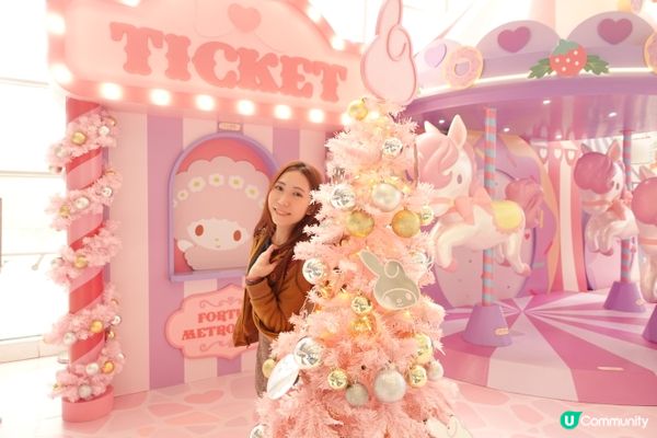 超可愛人氣 Melody 置富商場同大家過浪漫粉紅系