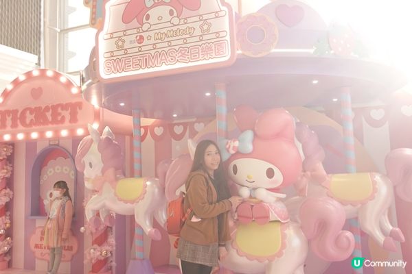 超可愛人氣 Melody 置富商場同大家過浪漫粉紅系