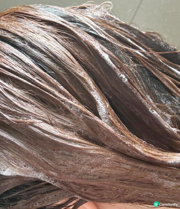 跟我每周用安夏朵矯/補色洗髮精