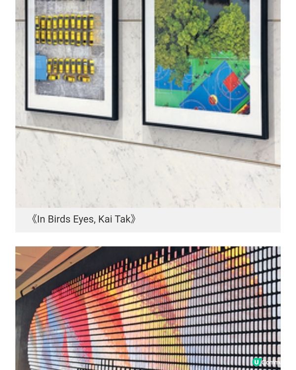 以新舊蒲崗為靈感創作商場裝置 藝術家伍韶勁《蒲絮》連結機場