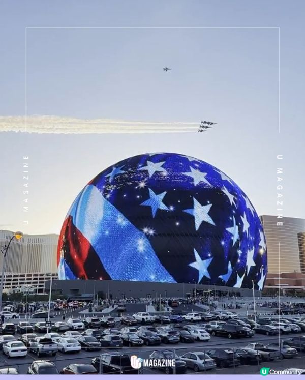 全球第2座Sphere圓頂劇場空降阿拉伯阿布達比🌎