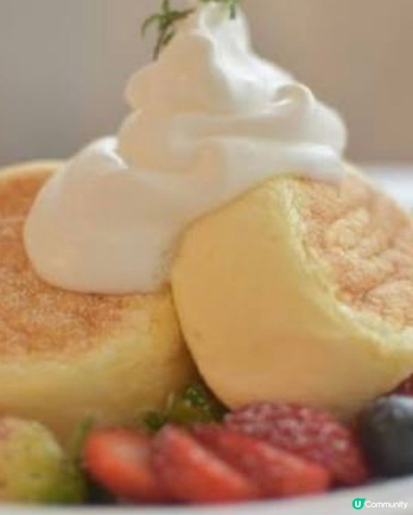 雲朵鬆餅☁️軟綿綿！😋