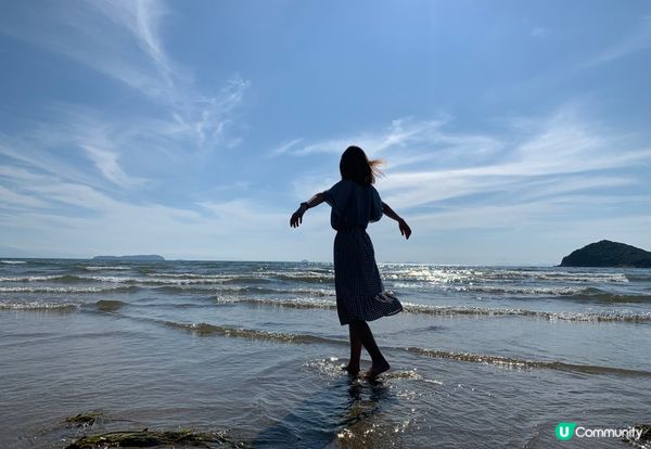 大阪附近的海灘