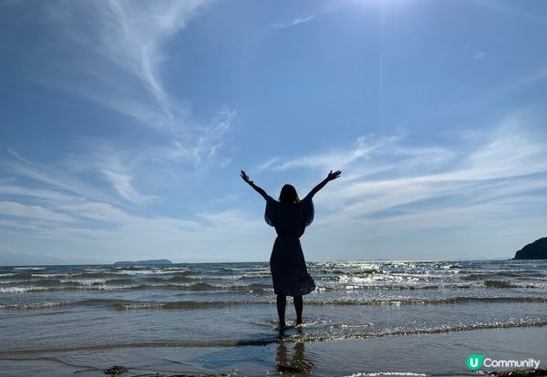 大阪附近的海灘