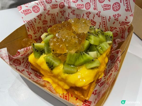 旺角新派手搖小店❤️主打奶昔窩夫@Shake!t