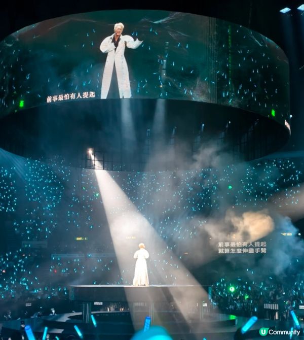 唱到尾場仲咁有energy，阿峯真係勁！