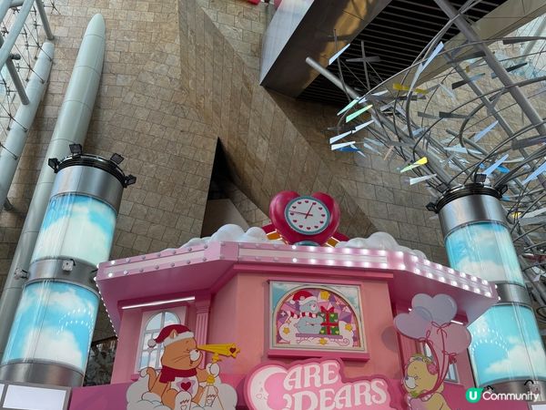 朗豪坊可愛熊仔聖誕裝飾