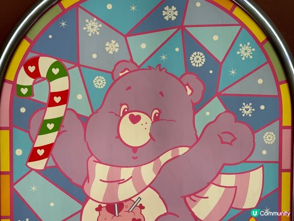 朗豪坊可愛熊仔聖誕裝飾