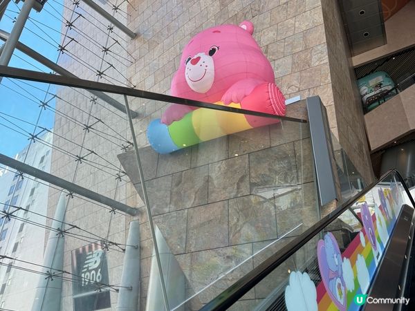 朗豪坊可愛熊仔聖誕裝飾