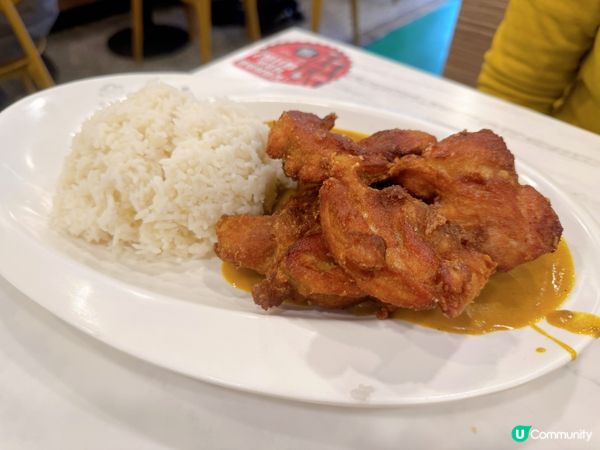 🐥咖喱巨人雞扒飯