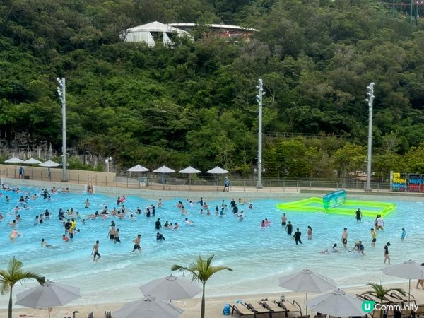 第一次去海洋公園水上樂園