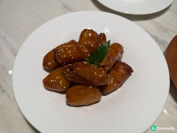 片皮鴨，炒通菜，糖醋肉