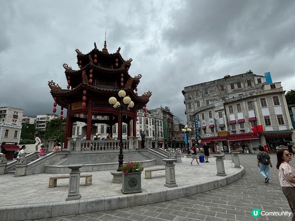 潮洲四面佛寺、古城、汕頭老街小公園，全部都很有特色景點，走著...